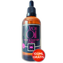 Óleo De Rosa Mosqueta Ozonizado Leve 1 Litro e 100ml Ganhe Gotas 100ml Grátis!