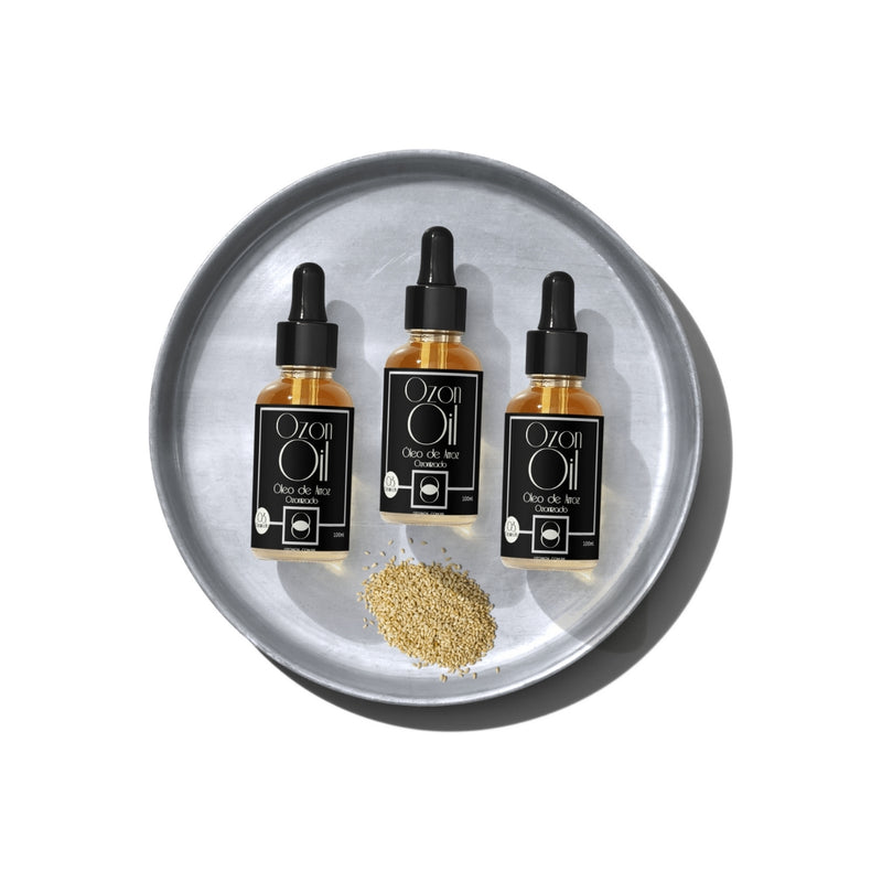 Óleo De Arroz Ozonizado Ozônio Super Concentrado 100ml Gotas Compre 2 Ganhe 1!