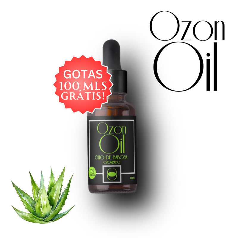 Óleo De Babosa Aloe Vera Ozonizado 100% Puro 100ml Compre 2 Ganhe 1!