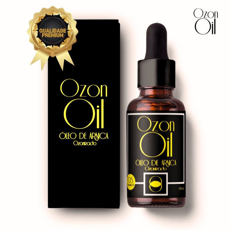Óleo de Arnica Ozonizado 100% Puro e Concentrado 100ml Compre 2 Ganhe 1!