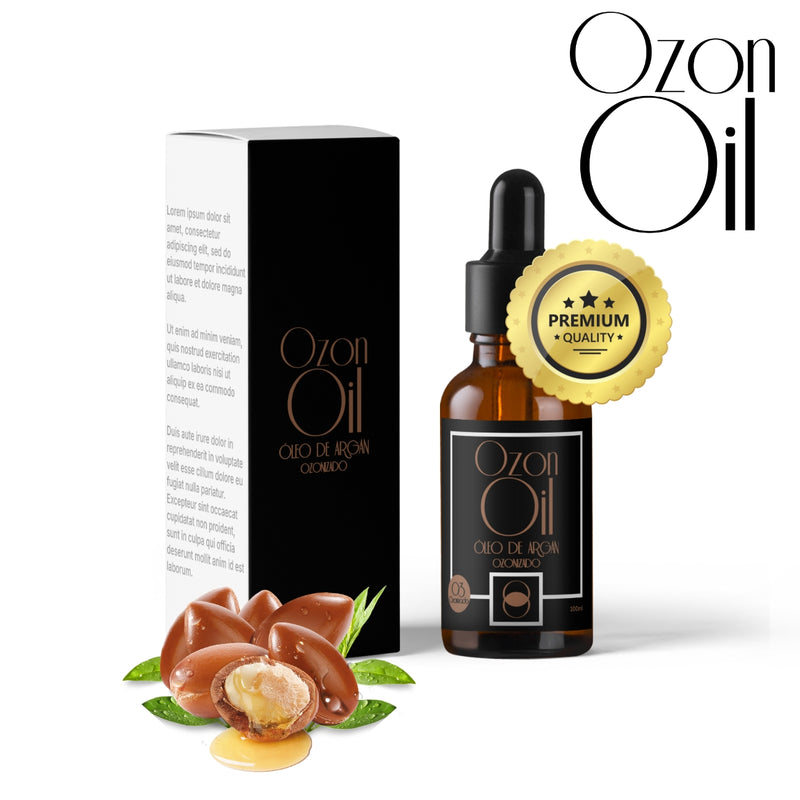 Óleo De Argan Ozonizado 100ml Gotas 100% Puro Compre 2 Ganhe 1!