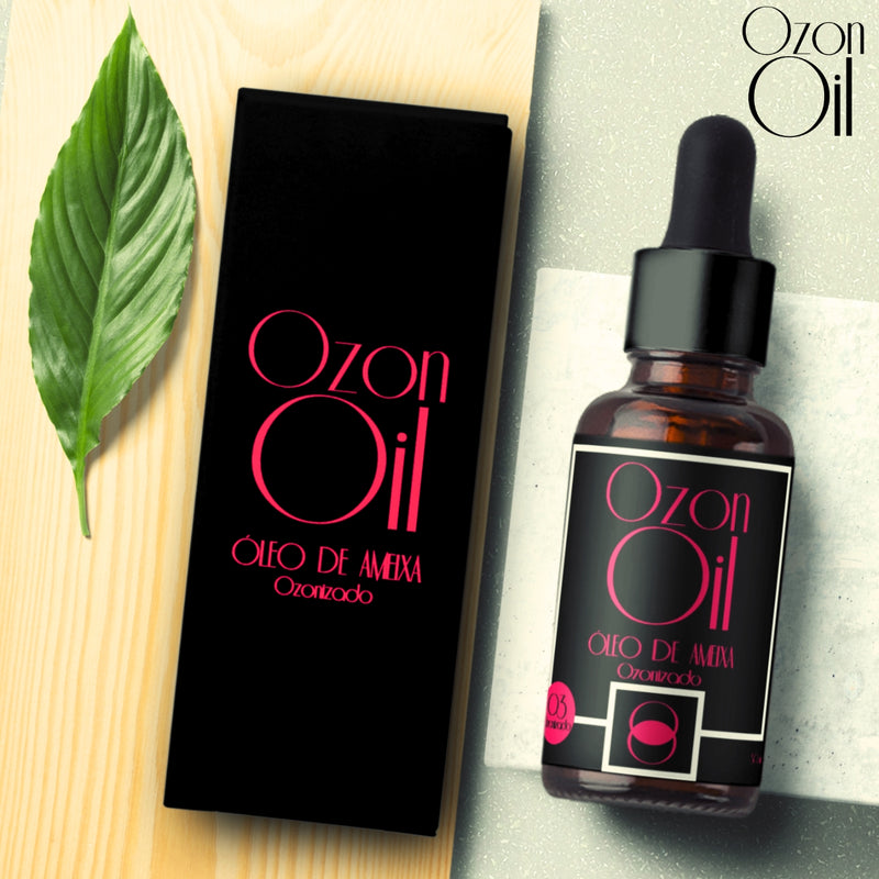 Óleo De Ameixa Ozonizado 100% Puro 30ml Hidratante Natural