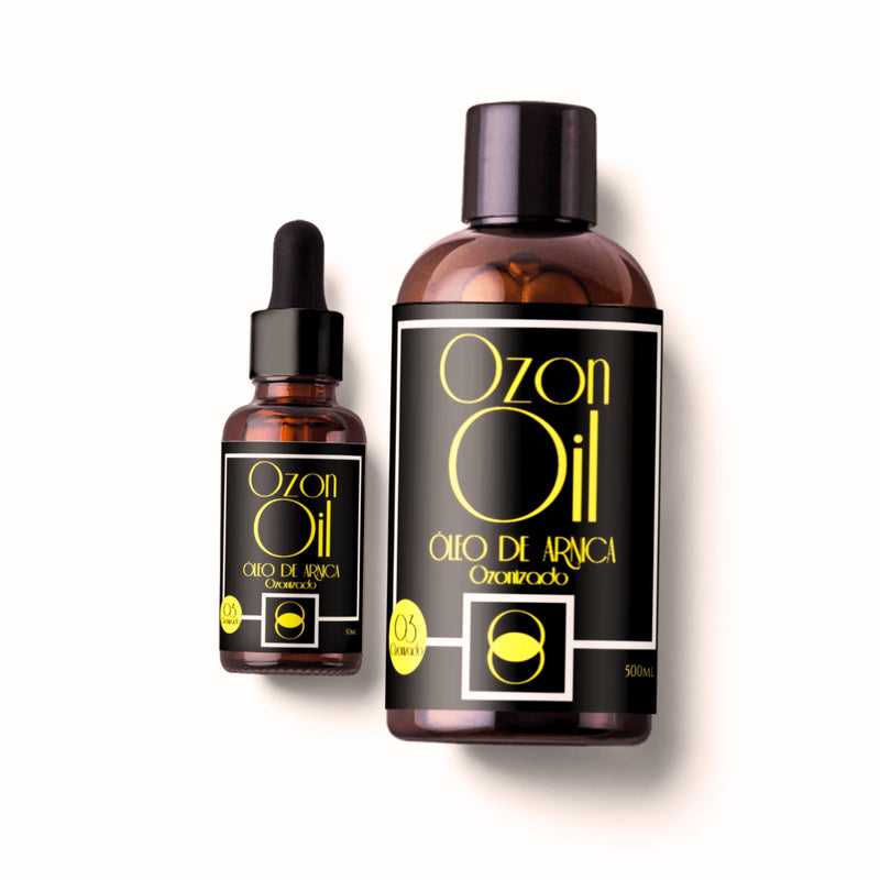 Óleo de Arnica Ozonizado 100% Puro e Concentrado 500ml + 50ml Grátis!