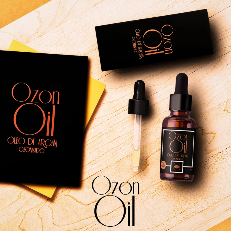 Óleo De Argan Ozonizado 50ml Gotas 100% Puro e Concentrado