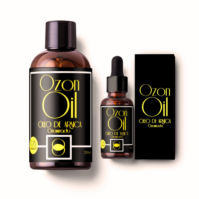 Óleo de Arnica Ozonizado 100% Puro e Concentrado 250ml + 30ml Grátis!