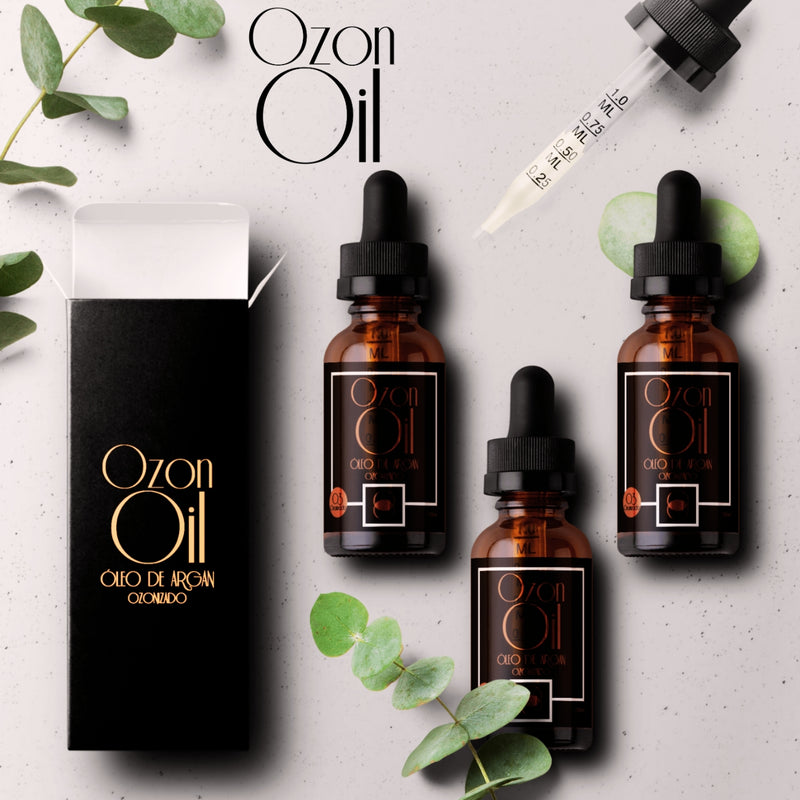 Óleo De Argan Ozonizado 100ml Gotas 100% Puro Compre 2 Ganhe 1!