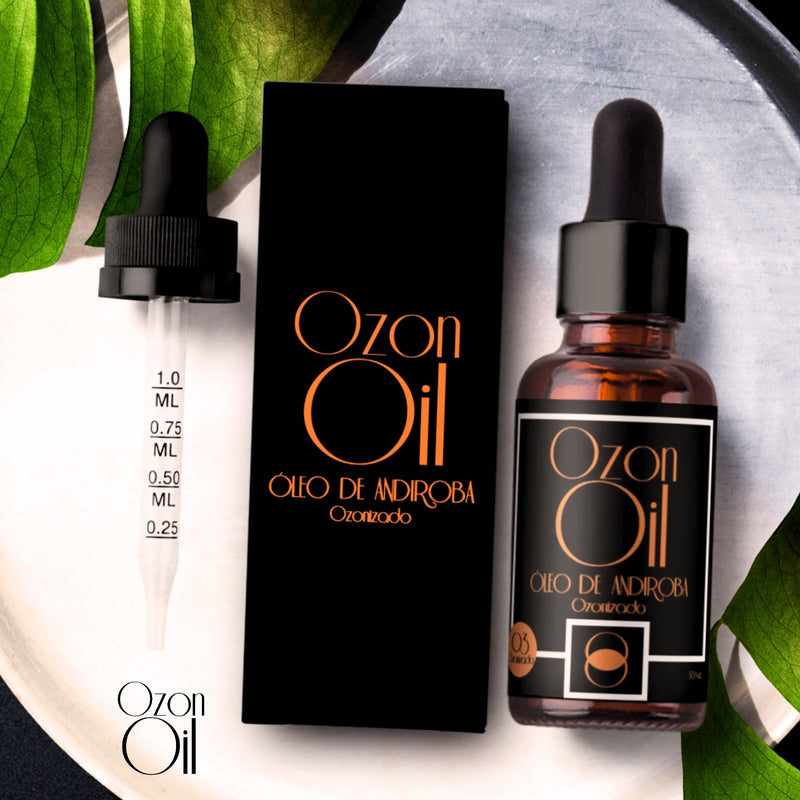 Óleo De Andiroba Ozonizado 100% Puro 50ml Concentrado