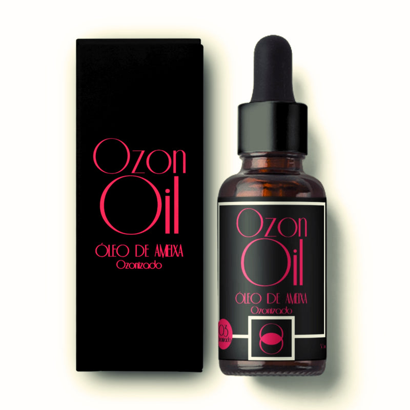 Óleo De Ameixa Ozonizado 100% Puro 30ml Hidratante Natural