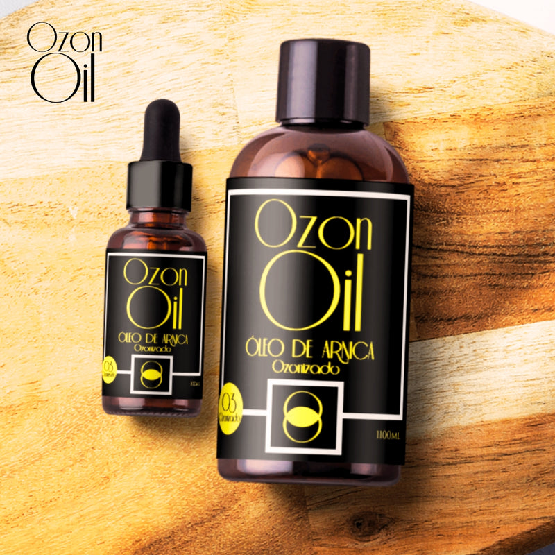 Óleo de Arnica Ozonizado 100% Puro e Concentrado 1100ml + 100ml Grátis!