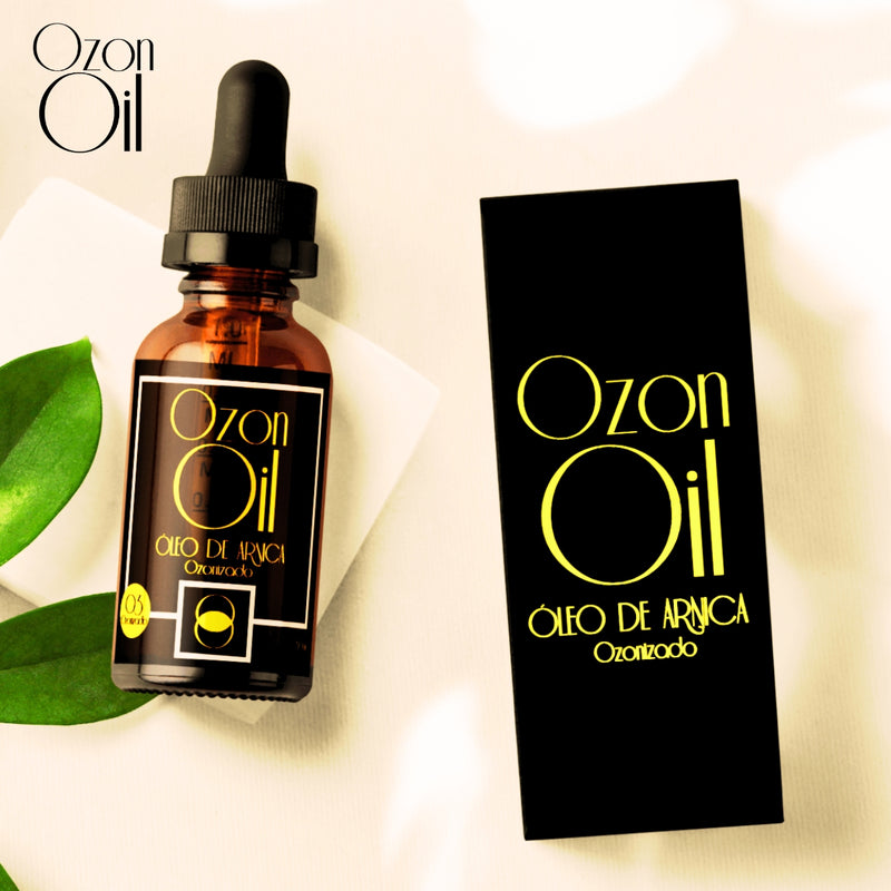Óleo de Arnica Ozonizado 100% Puro e Concentrado 30ml