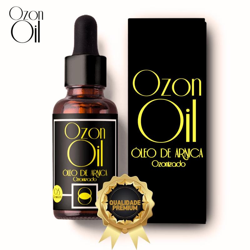 Óleo de Arnica Ozonizado 100% Puro e Concentrado 30ml Compre 2 Ganhe 1!