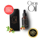 Óleo De Argan Ozonizado 500ml 100% Puro Ganhe 50ml Gotas!