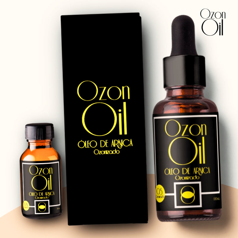 Óleo de Arnica Ozonizado 100% Puro e Concentrado 100ml + 10ml Grátis!