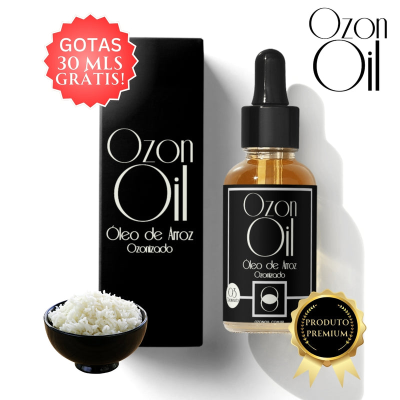 Óleo De Arroz Ozonizado Ozônio Super Concentrado 250ml + 30ml Grátis!
