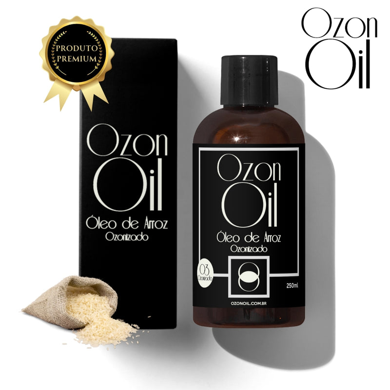 Óleo De Arroz Ozonizado Ozônio Super Concentrado 250ml + 30ml Grátis!