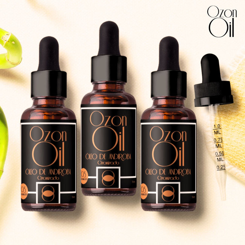 Óleo De Andiroba Ozonizado 100% Puro 30ml Concentrado Compre 2 Ganhe 1!