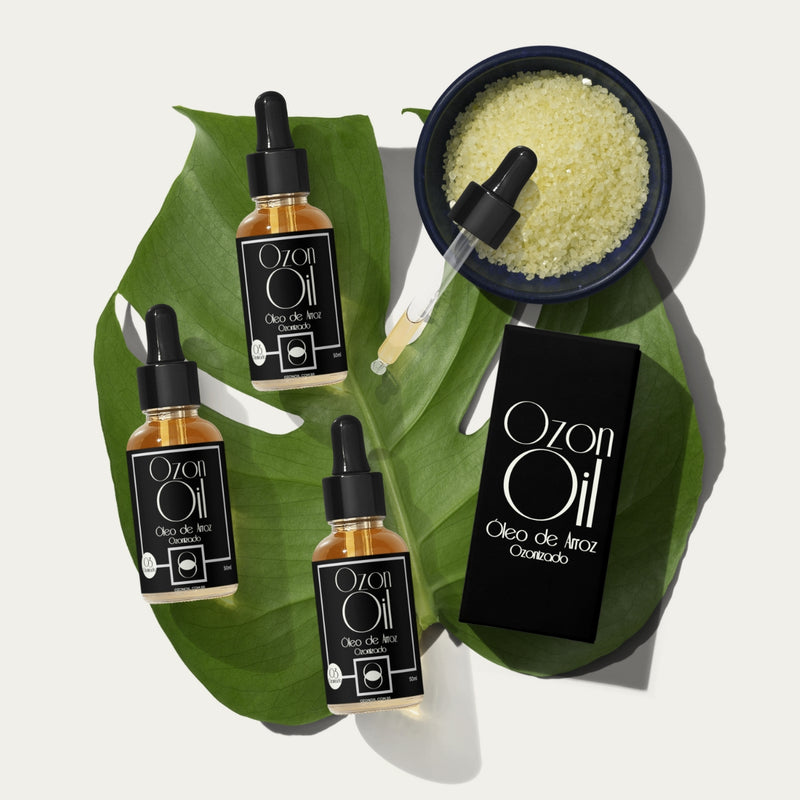 Óleo De Arroz Ozonizado Ozônio Super Concentrado 50ml Gotas Compre 2 Ganhe 1!