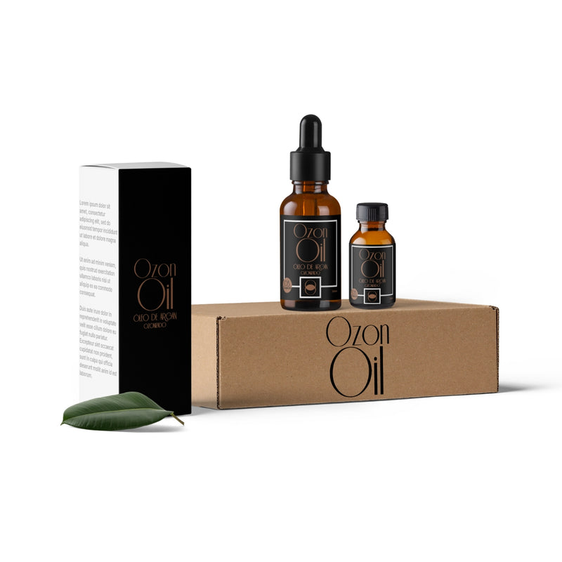 Óleo De Argan Ozonizado 100ml Gotas Ganhe 10ml Gratís! 100% Puro e Concentrado