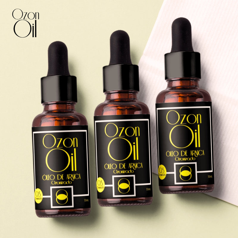 Óleo de Arnica Ozonizado 100% Puro e Concentrado 30ml Compre 2 Ganhe 1!