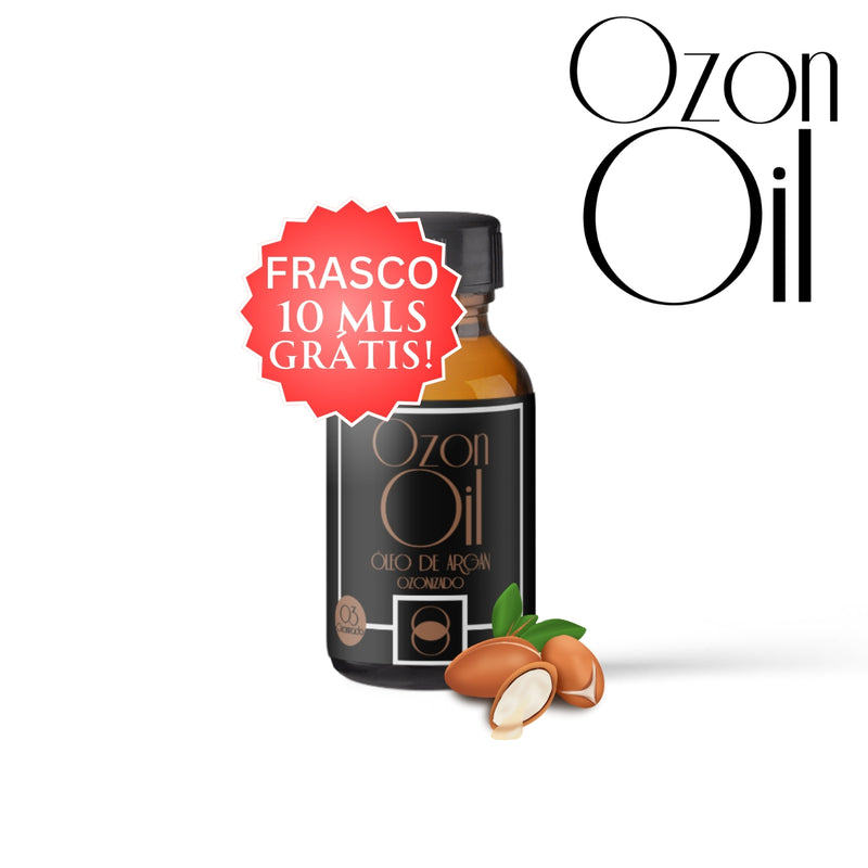 Óleo De Argan Ozonizado 100ml Gotas Ganhe 10ml Gratís! 100% Puro e Concentrado
