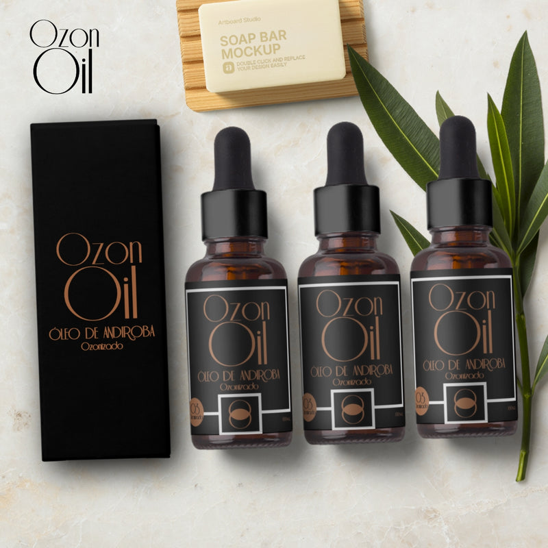 Óleo De Andiroba Ozonizado 100% Puro 100ml Compre 2 Ganhe 1!