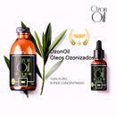 Combo Óleo De Alecrim Ozonizado Compre 1110ml Ganhe 100ml! 100% Puro Super Concentrado Vidro Âmbar Premium