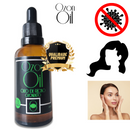 Óleo de Rícino Ozonizado 50ml Gotas 100% Puro Super Concentrado