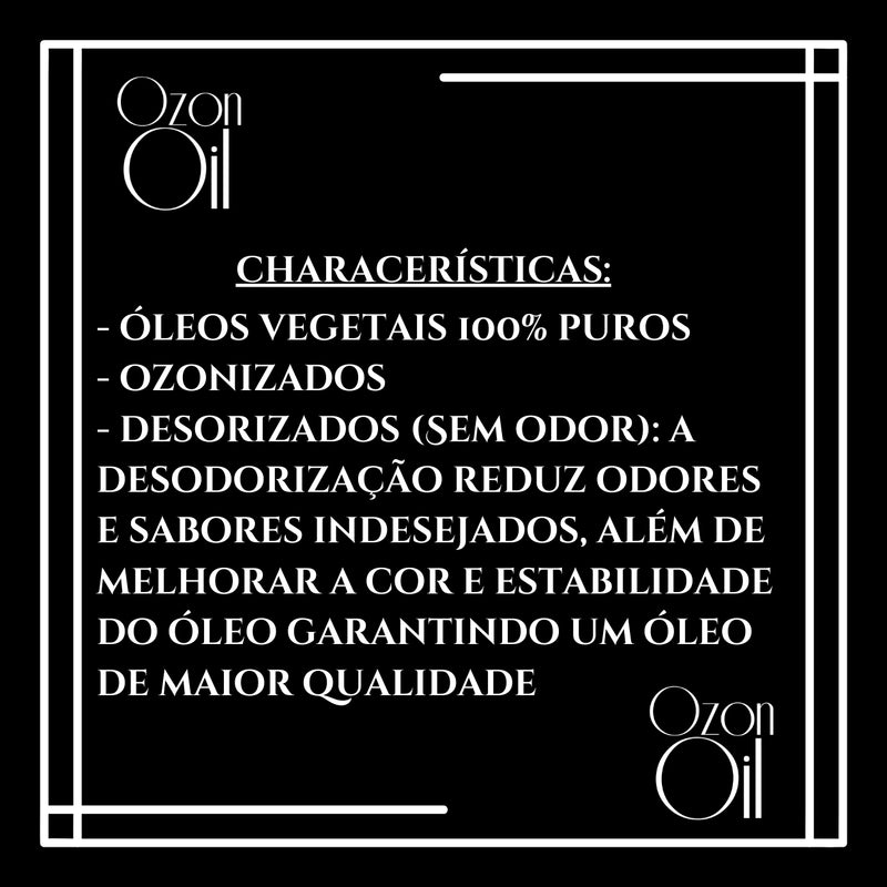 Óleo Ozonizado De Rosa Mosqueta 100% Puro 250ml +30ml Grátis