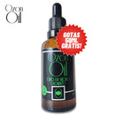 Super Combo Óleo de Rícino Ozonizado Compre 500ml Ganhe Gotas 50ml Cortesia! 100% Puro Super Concentrado Vidro Âmbar Premium