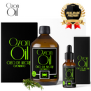 Super Combo Óleo de Alecrim Ozonizado Compre 500ml Ganhe 50ml Grátis! 100% Puro Super Concentrado Vidro Âmbar Premium