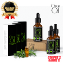 Kit Óleo de Alecrim 50ml Pague 2 Leve 3! Super Concentrado 100% Puro Vidro Âmbar Premium Conta Gotas