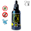 Óleo de Girassol Ozonizado 50ml Gotas 100% Puro Super Concentrado Vidro Âmbar Premium