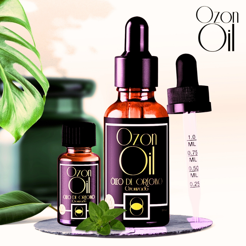 Óleo de Orégano Ozonizado Compre 100ml Ganhe 10ml Grátis! Super Concentrado 100% Puro Vidro Âmbar